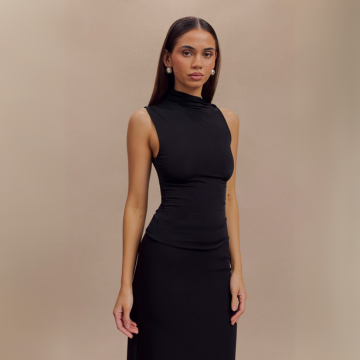 Sleeveless Slinky Top